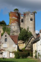 Château Montrésor, vu des Balcons de l'Indrois Chrislec
